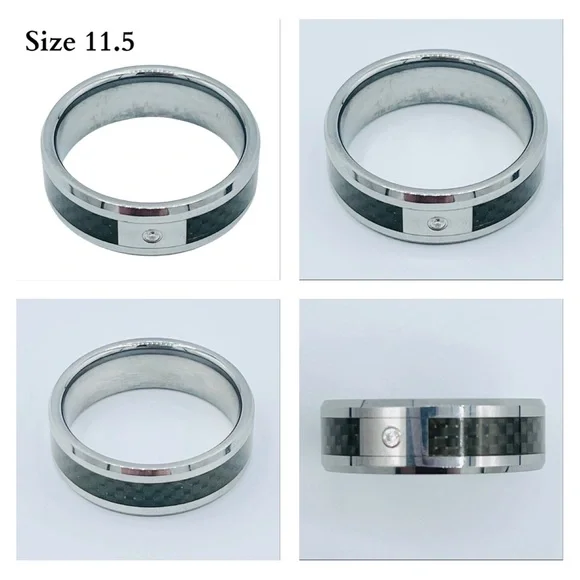 STAINLESS STEEL RING BUNDLE/LOT - Picture 4 of 11